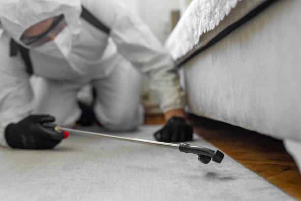 Professional Cockroach Control technician working in Oxford, NC